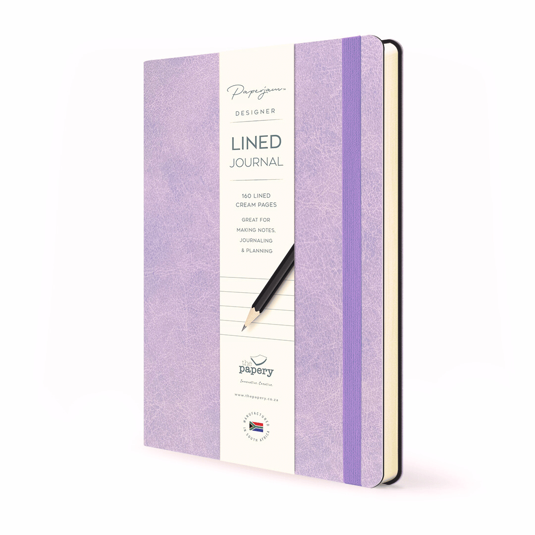 Flexi softcover lined journal - mulberry