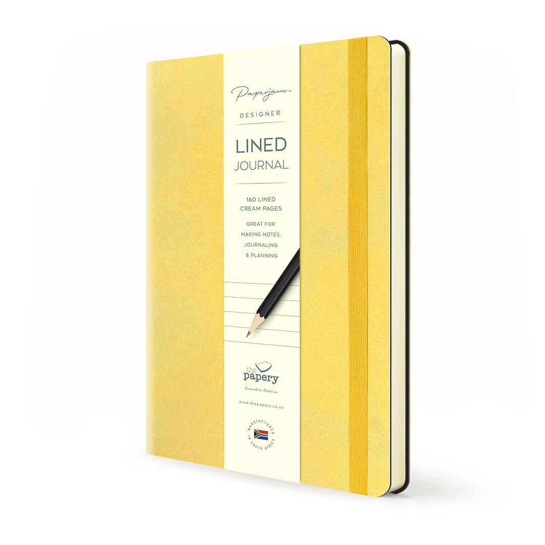 Flexi softcover lined journal - shortbread