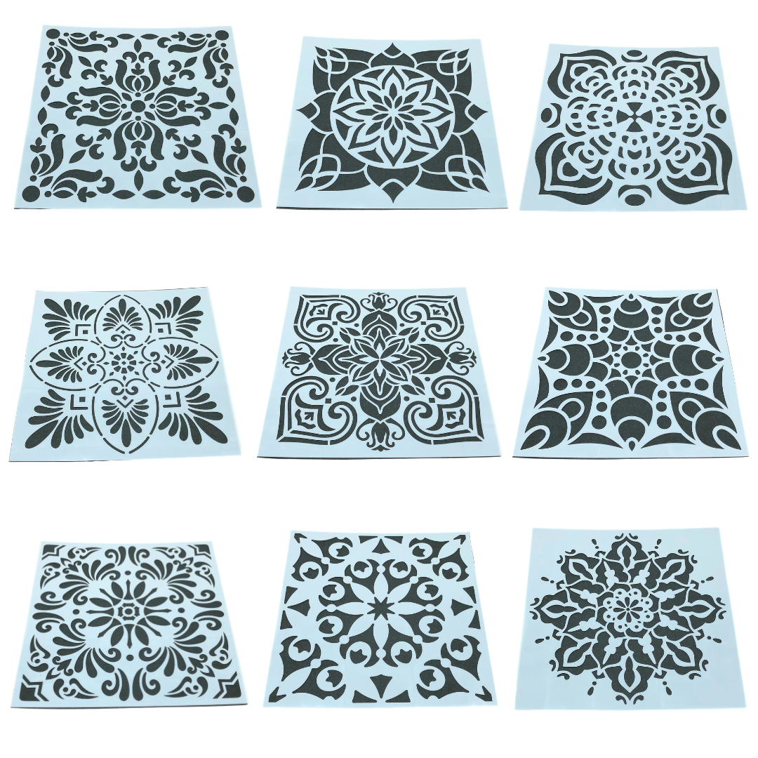 Mandala Journaling Stencil Set