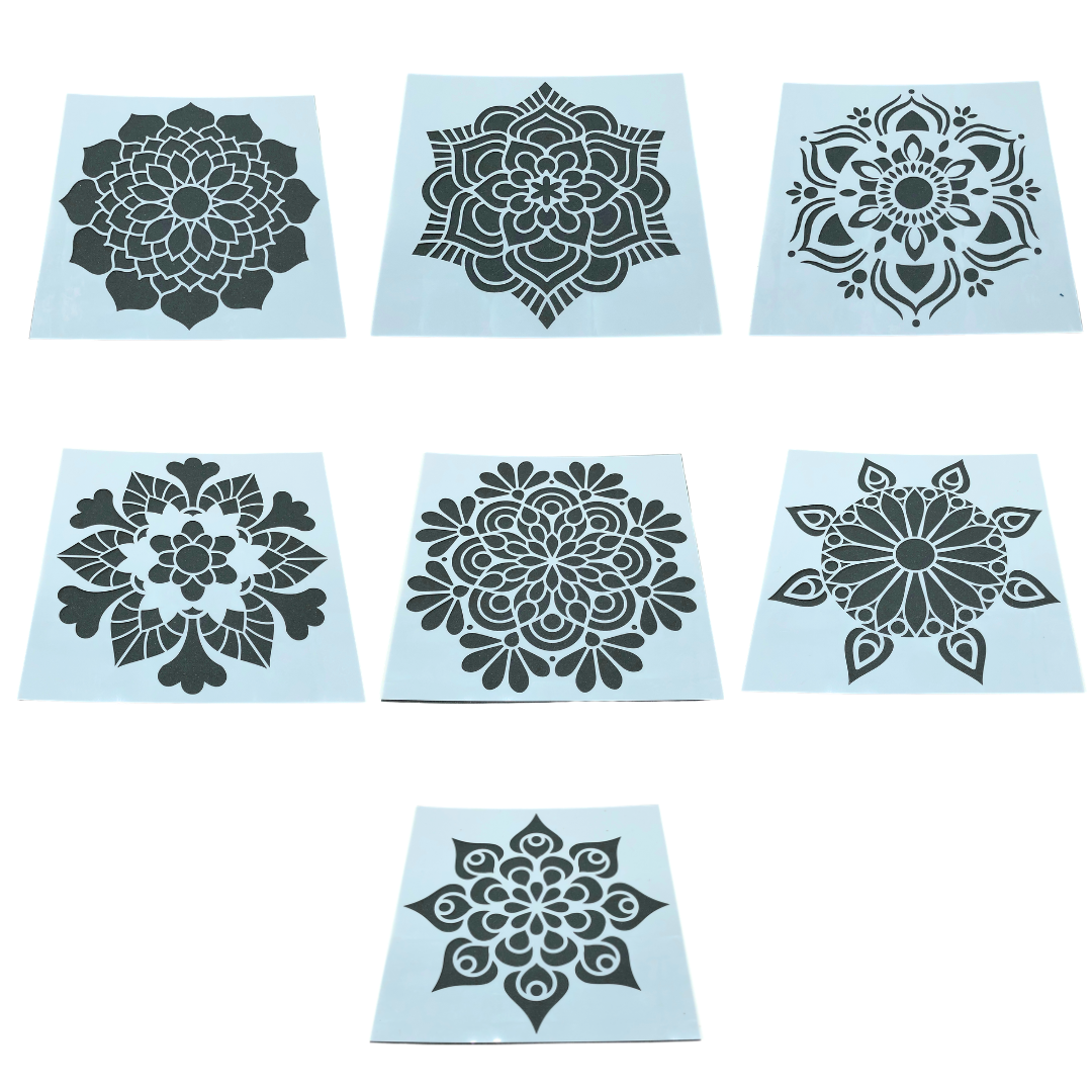 Mandala Journaling Stencil Set