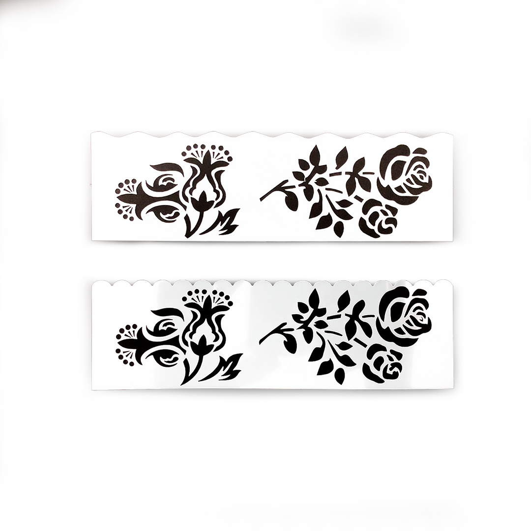 Flower Garden Stencil (2)