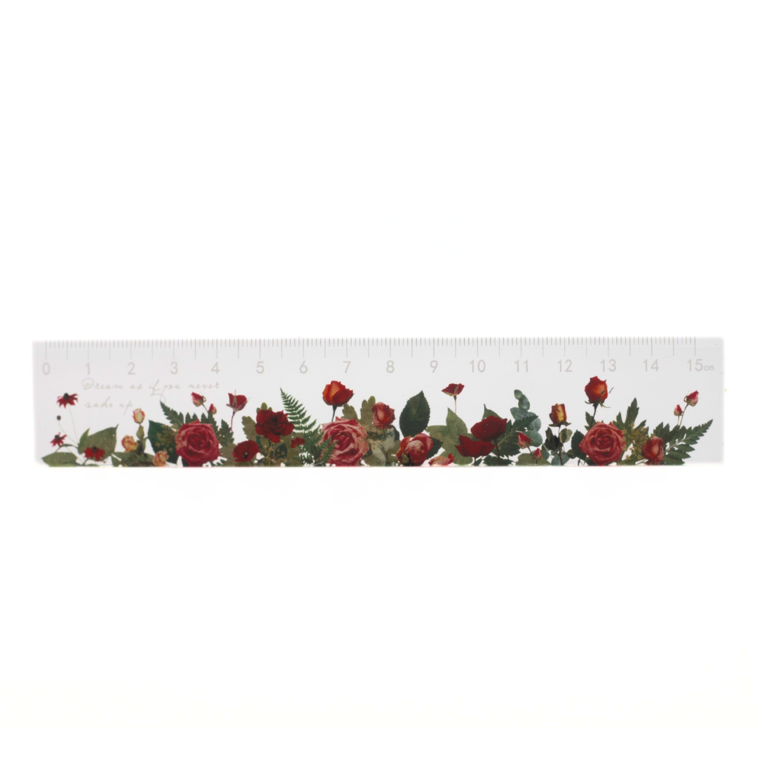 Assorted Flower Rulers (15cm)