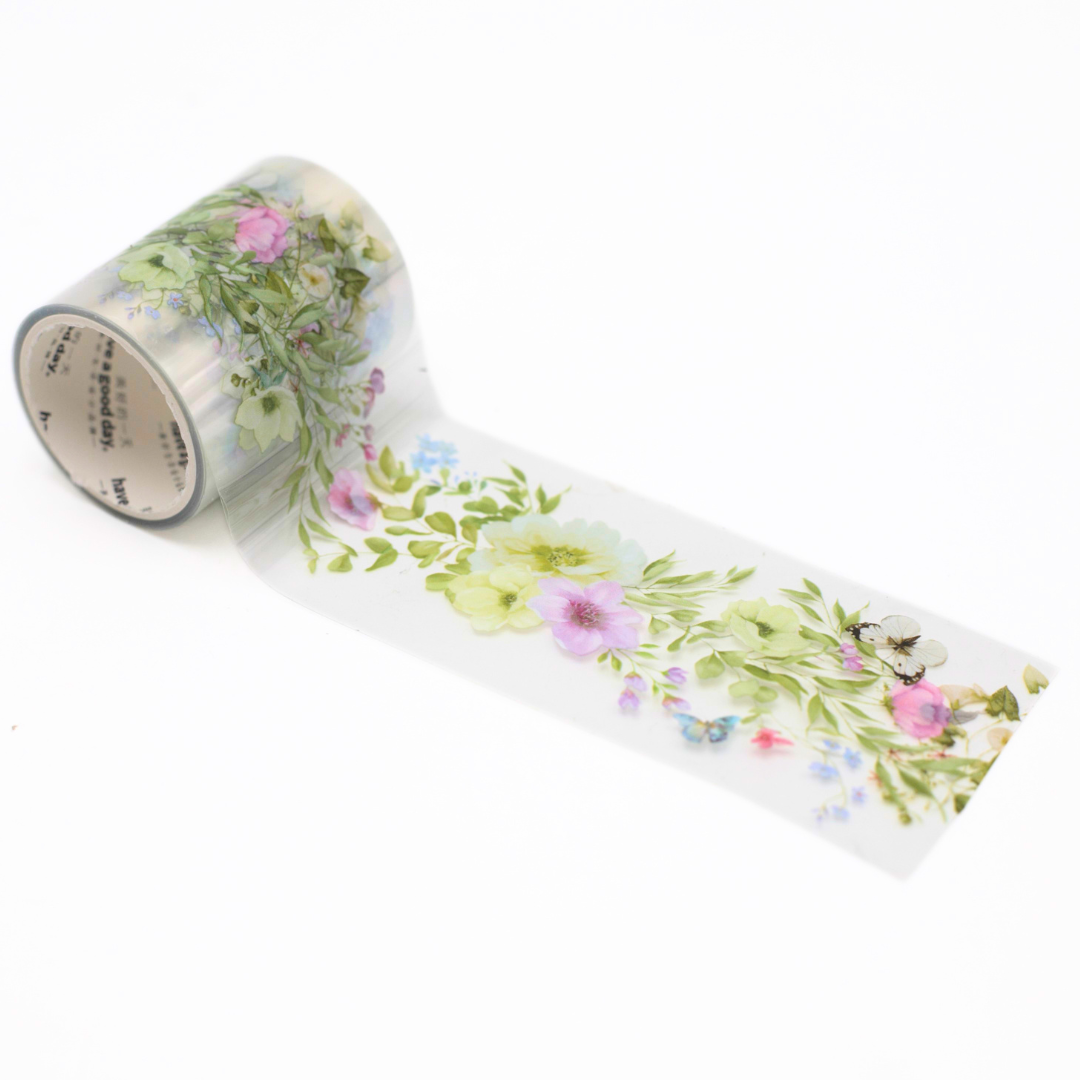 CW110-Butterfly Oasis PET Washi Tape