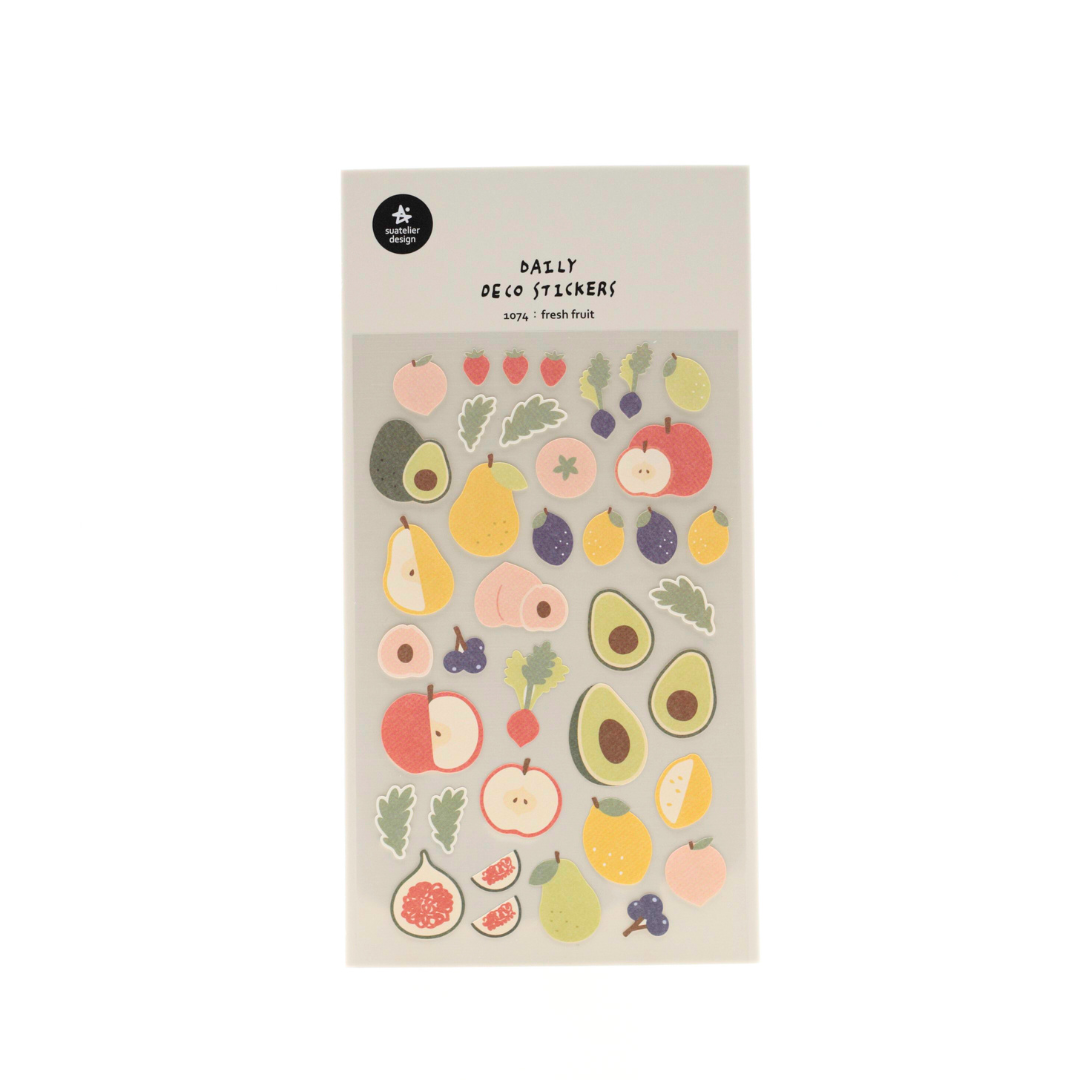 Fresh Fruit Sticker Pack