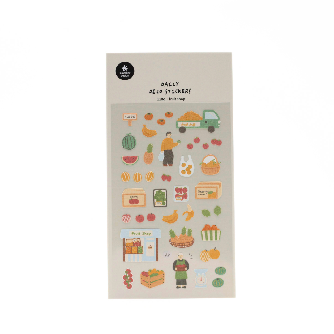 Fruit Shop Sticker Pack