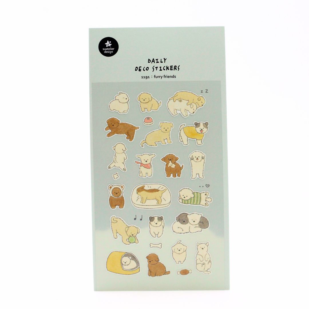 Furry Friends Sticker Pack