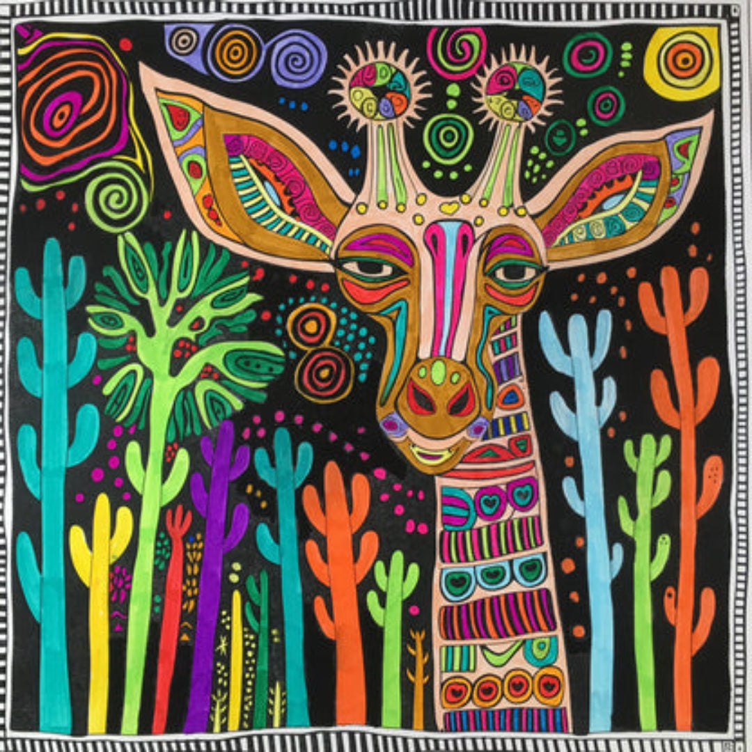 iColor Coloring Greeting Card