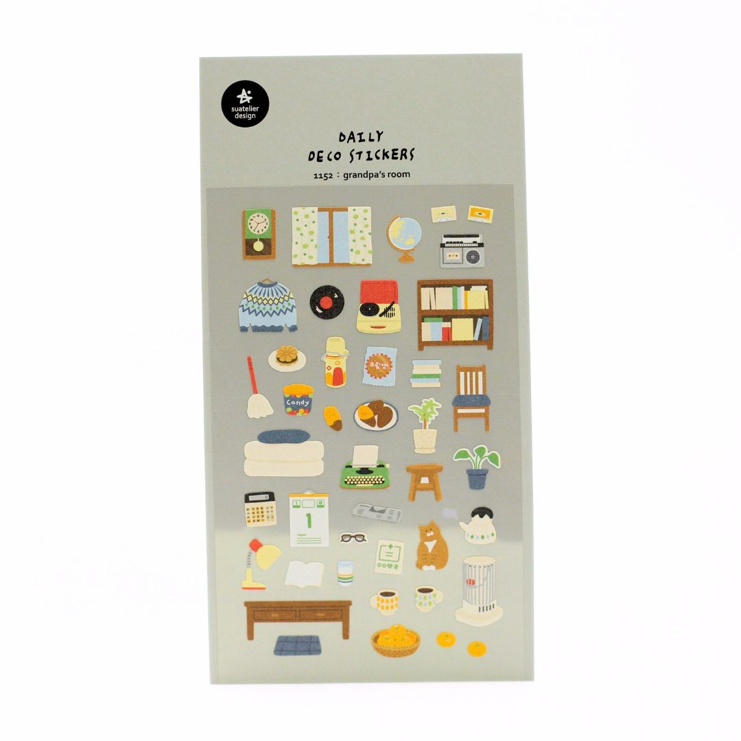 Grandpa's Room Sticker Pack
