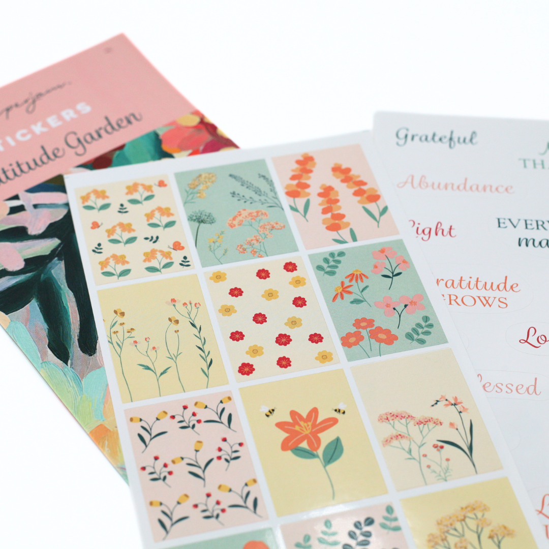 Gratitude Garden Sticker Pack