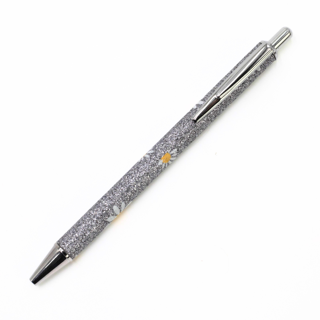Glitter Daisy Pens