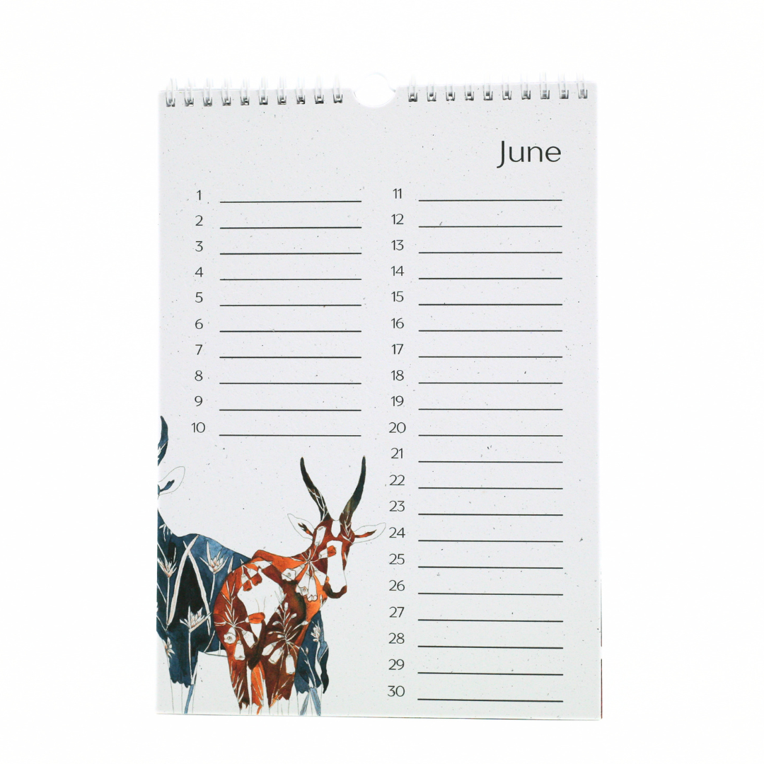African Story Birthday Calendar