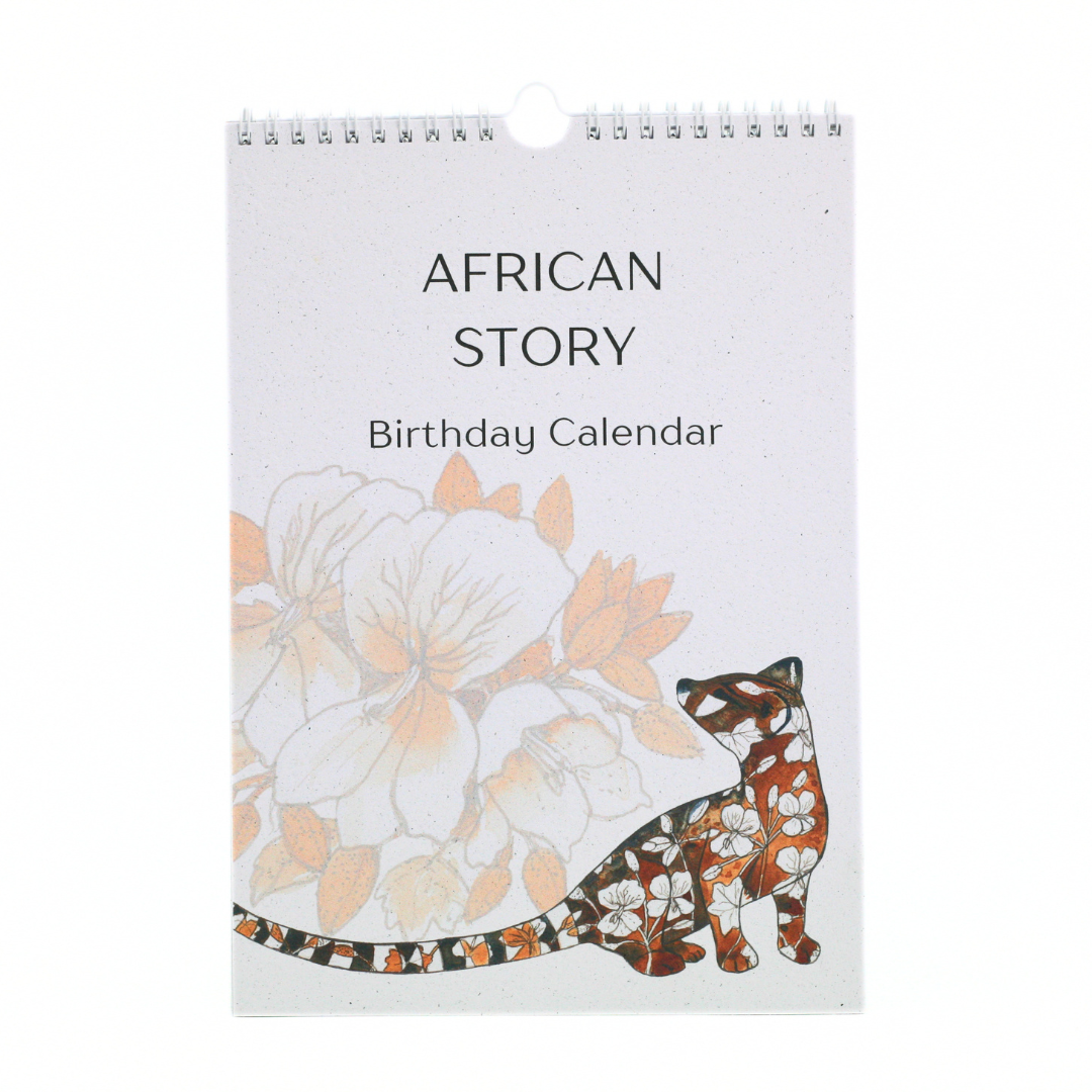 African Story Birthday Calendar