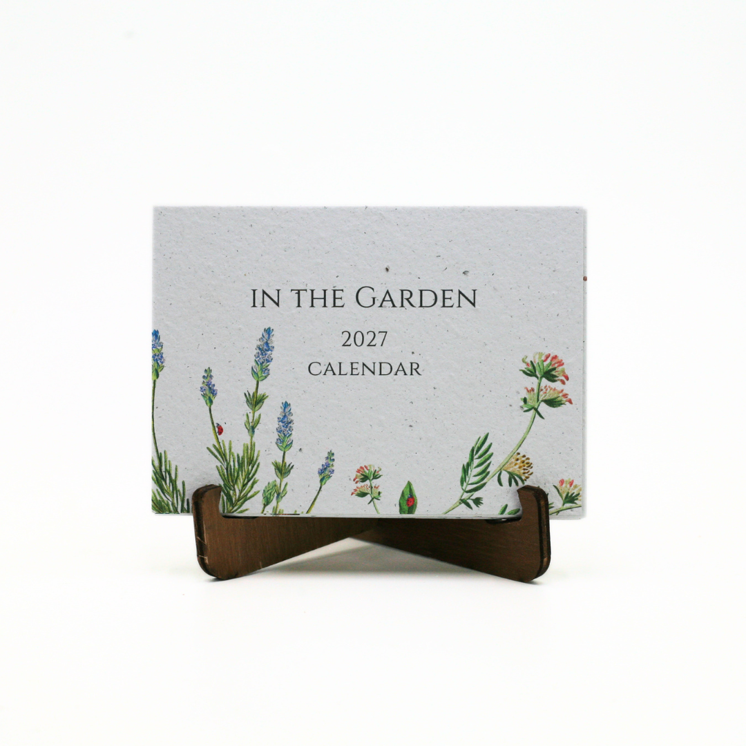 In The Garden Seed Paper 2027 Calendar