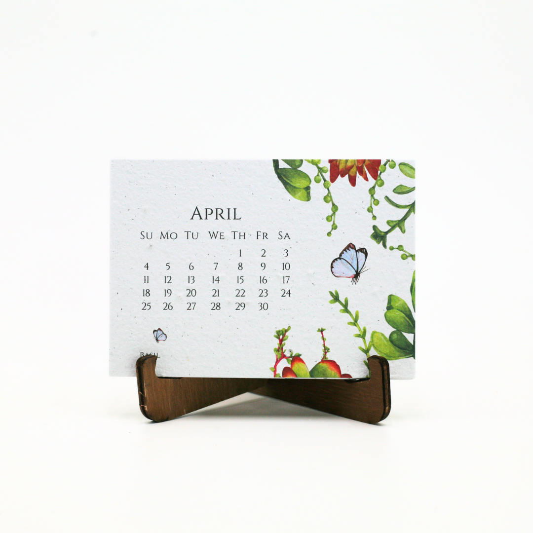 In The Garden Seed Paper 2027 Calendar