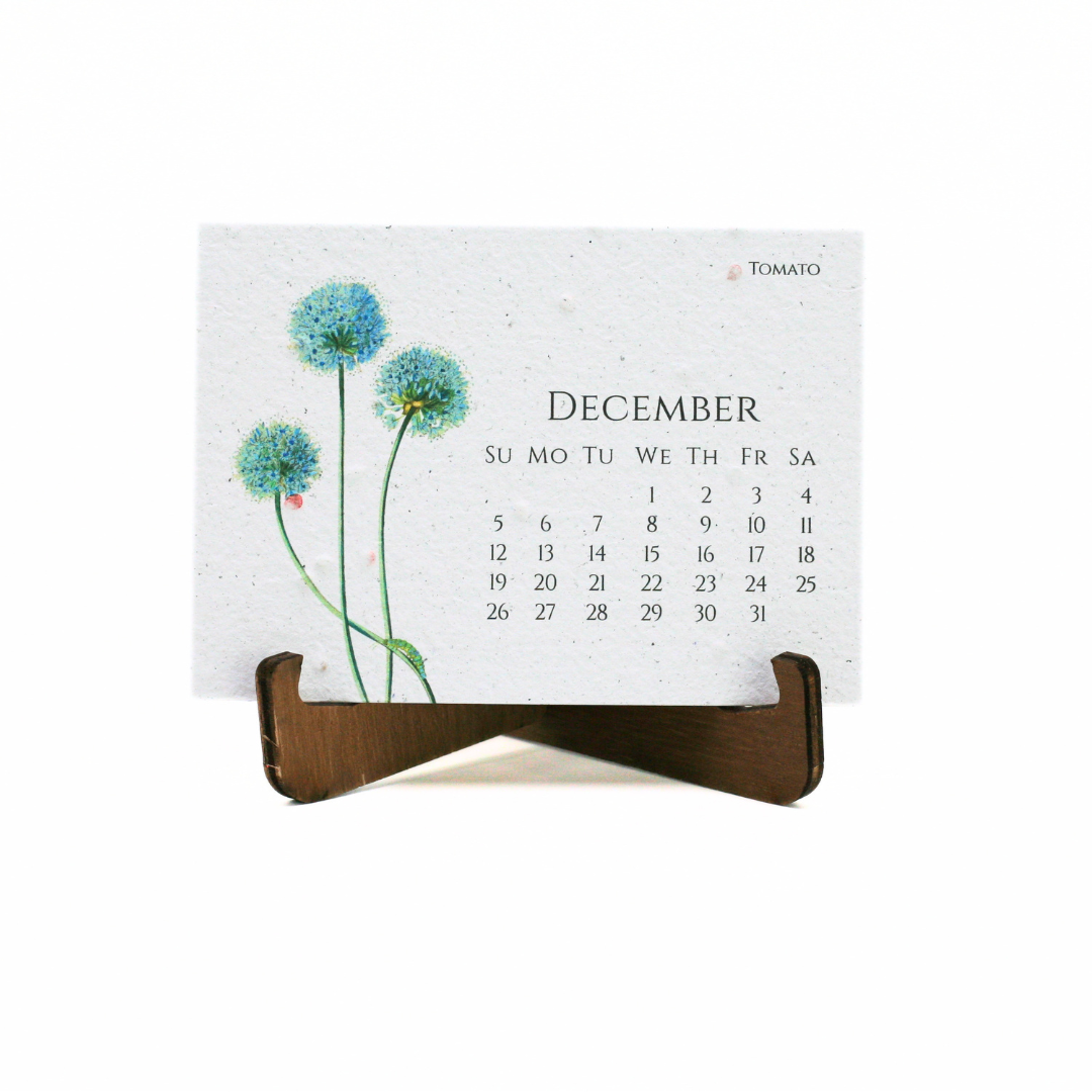 In The Garden Seed Paper 2027 Calendar