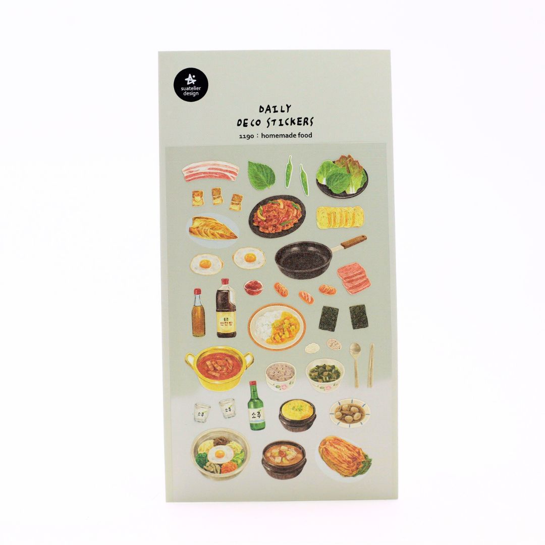 Homemade Food Sticker Pack