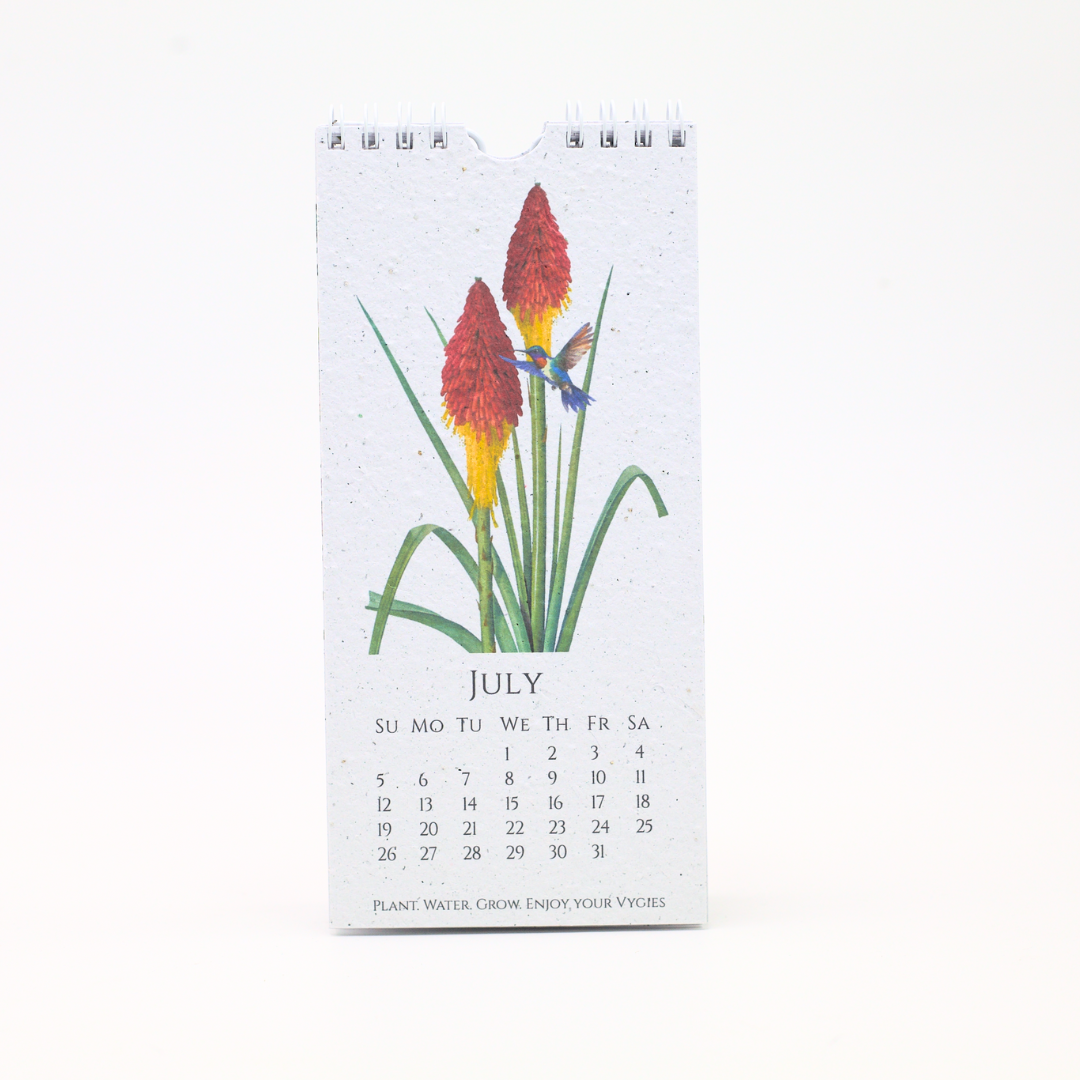 In The Garden Seed Paper 2026 Calendar