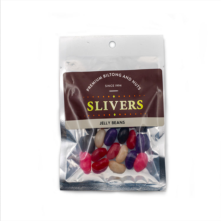 Image shows a packet of jelly beans