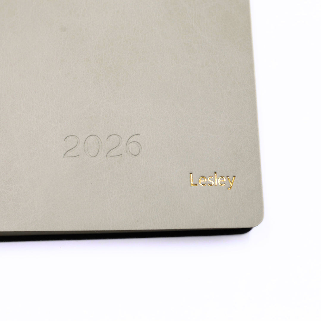 Personalised Journals And Diaries – Gold Fold/ Debossed – The Papery