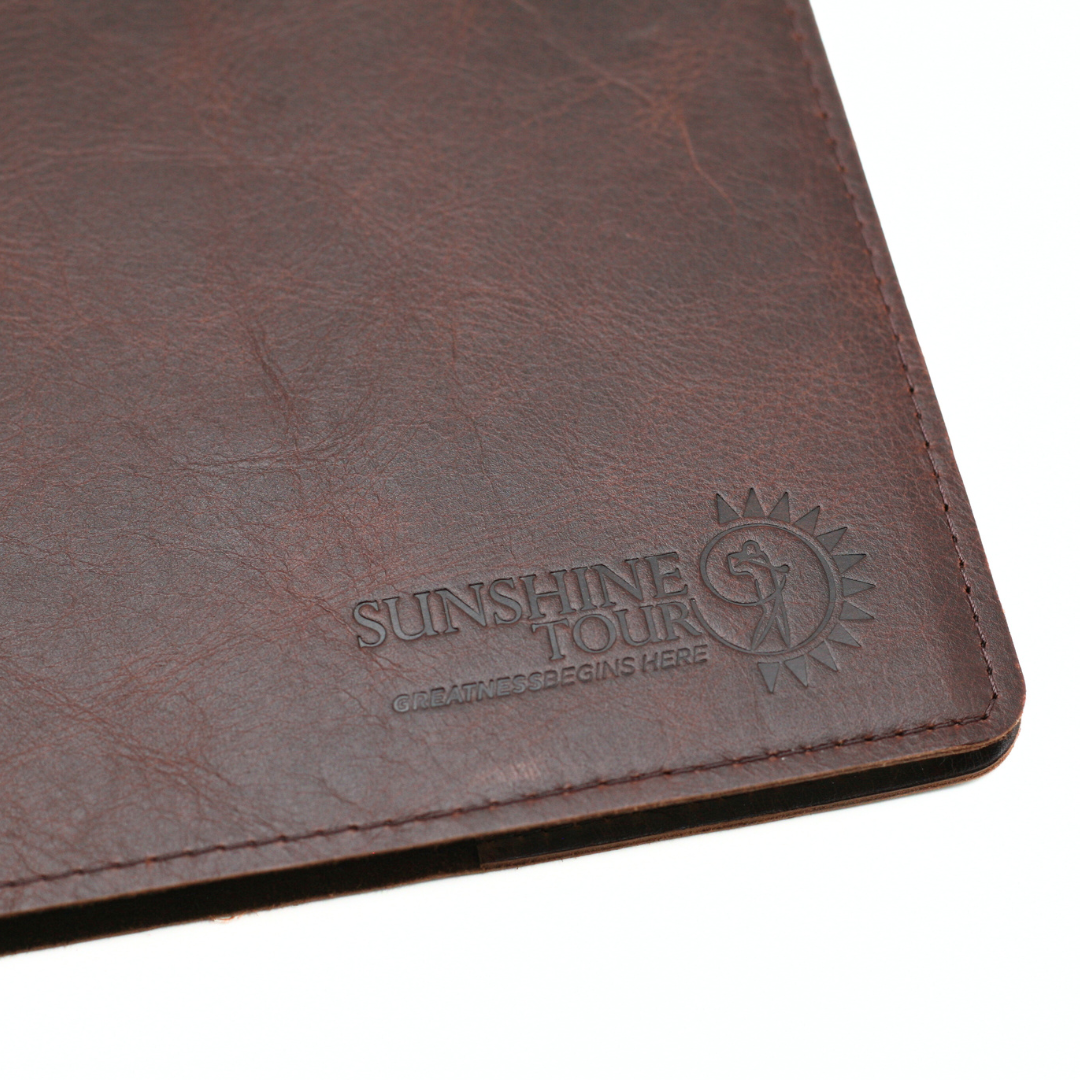 Rustik Leather Slip On Cover + Journal