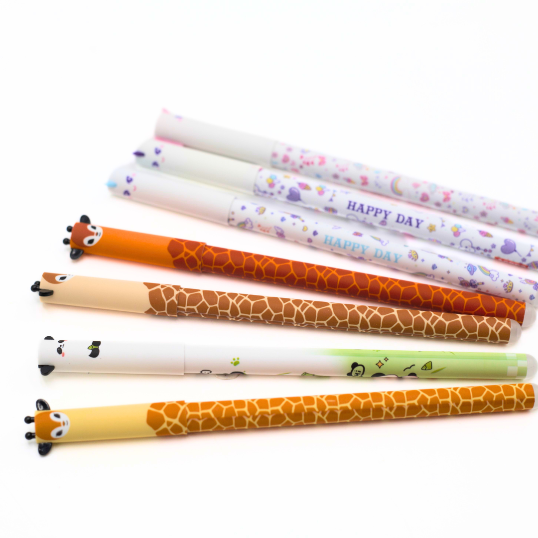 Kids Animal Erasable Pens