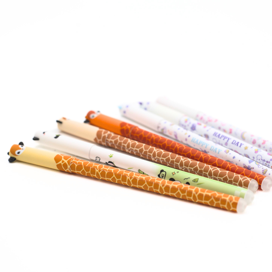 Kids Animal Erasable Pens