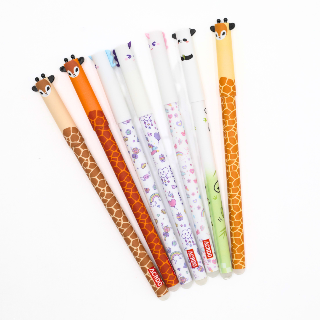 Kids Animal Erasable Pens