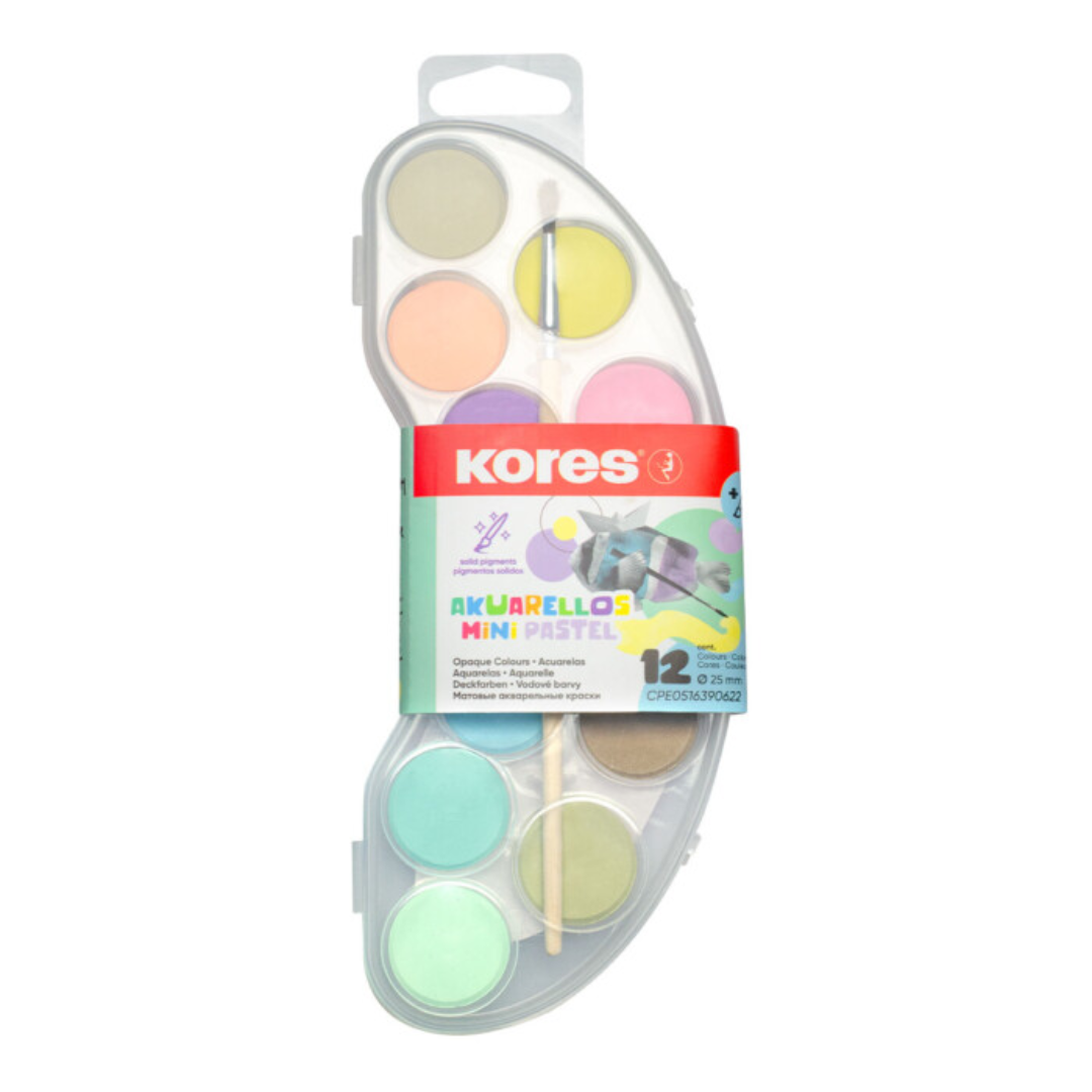 Kores Akuarellos Mini Pastel Watercolour Paint Set