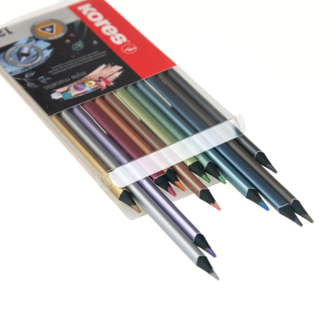 Kores Kolores Metallic Colour Pencils