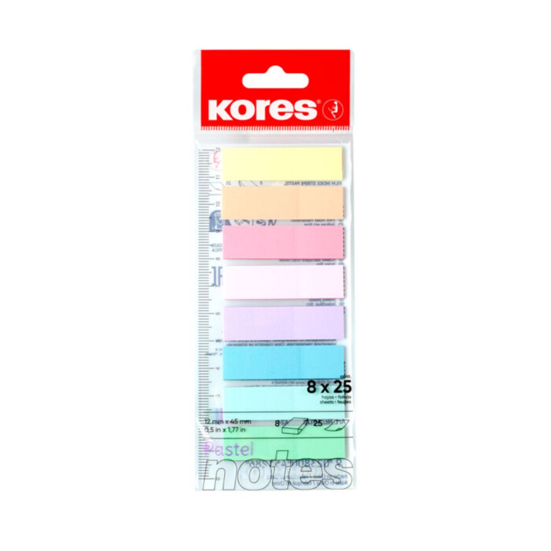 Kores Sticky Notes Kores Pastel Index Tabs – The Papery
