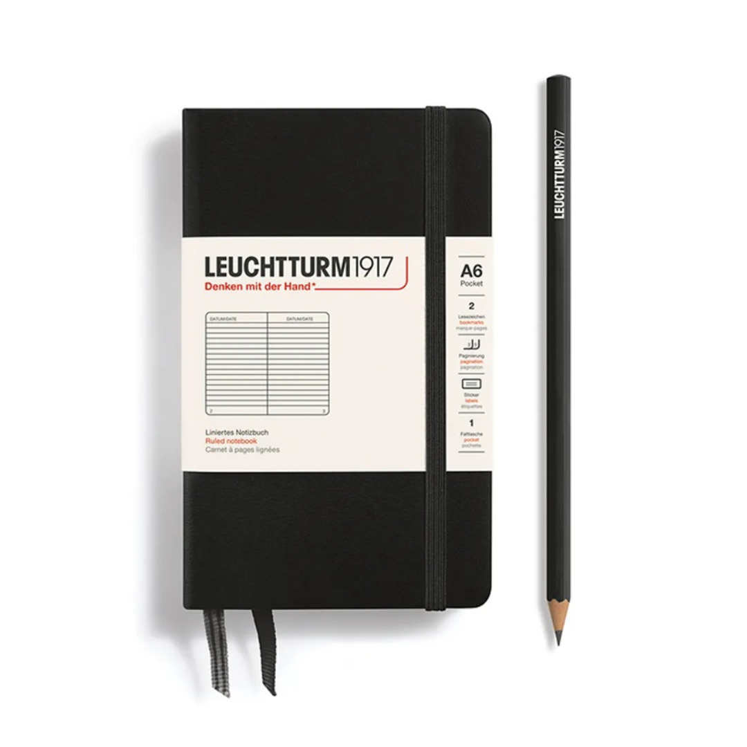 Leuchtturm A6 Hardcover Pocket Notebook
