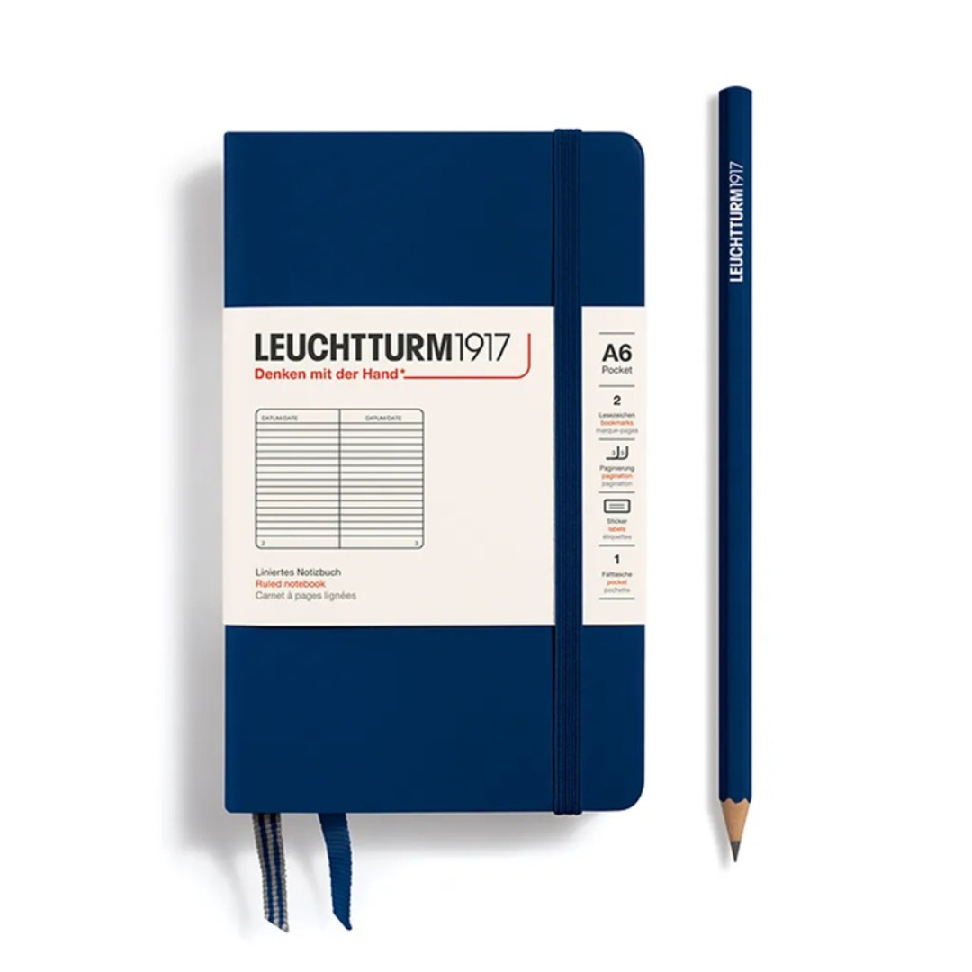 Leuchtturm A6 Hardcover Pocket Notebook
