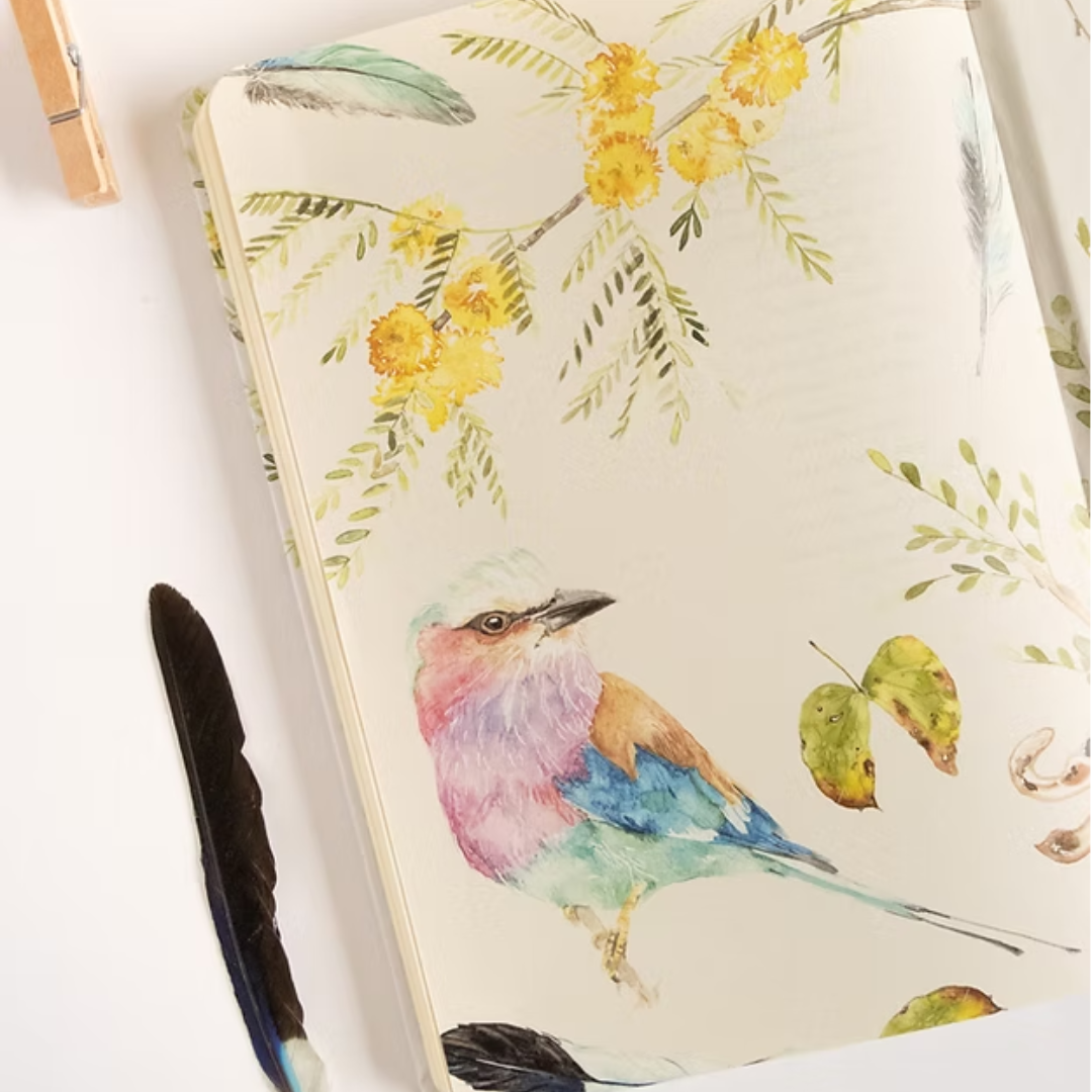 African Birds A5 Hard Cover Journal