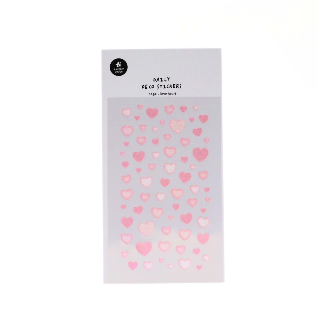 Love Heart Sticker Pack