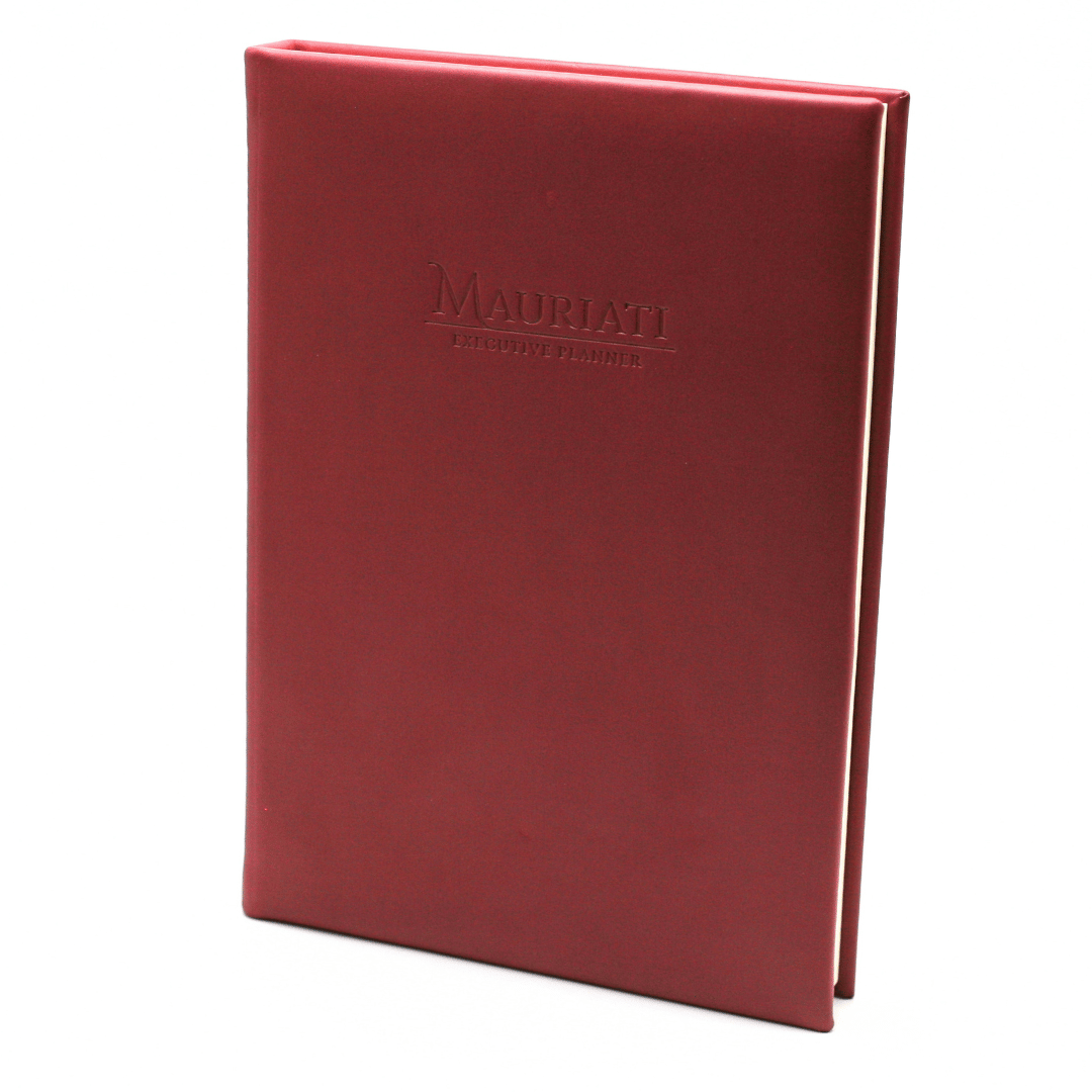 Rustik Mauriati Executive Diary - Leather