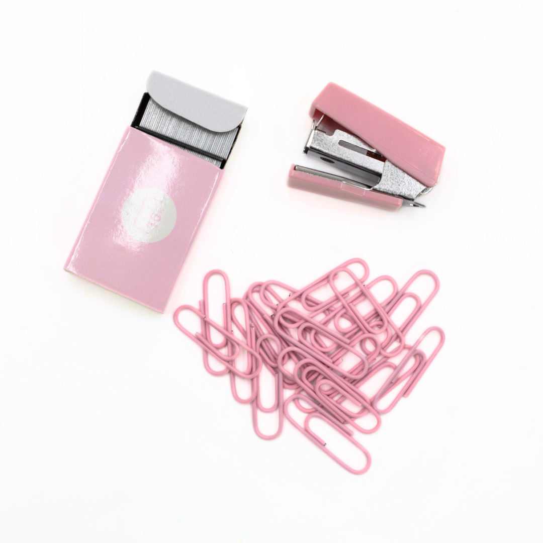 Mini Pastel Stapler Set