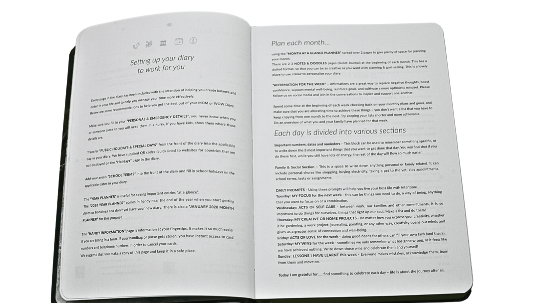 Flexi MOM Diary 2027