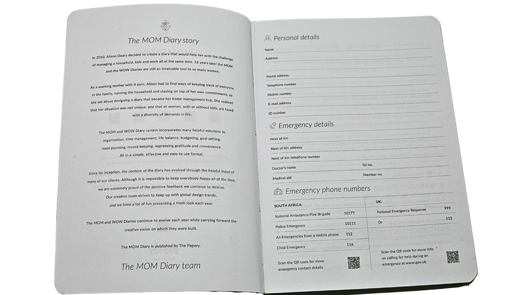 Flexi MOM Diary 2027