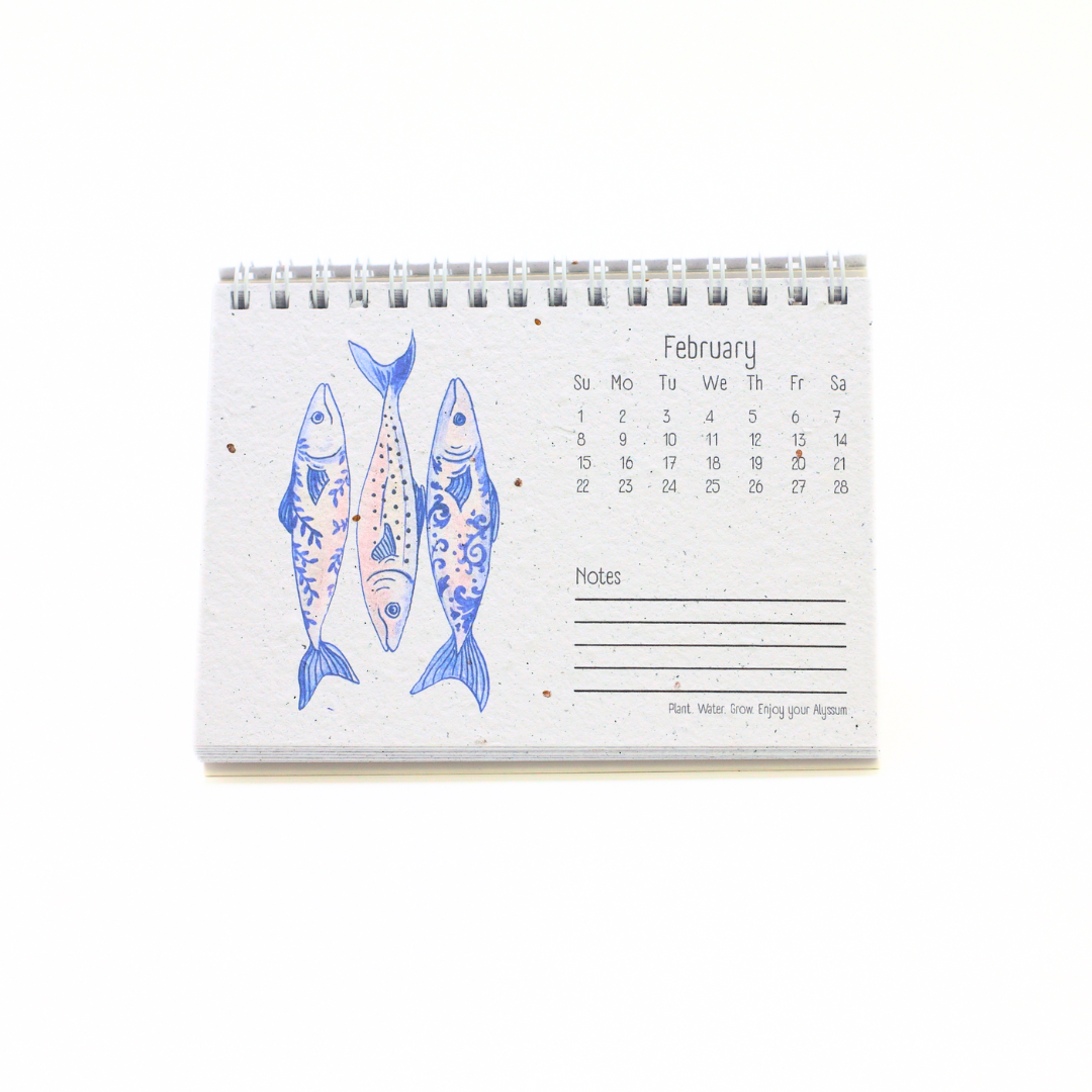 Moments Seed Paper 2026 Calendar