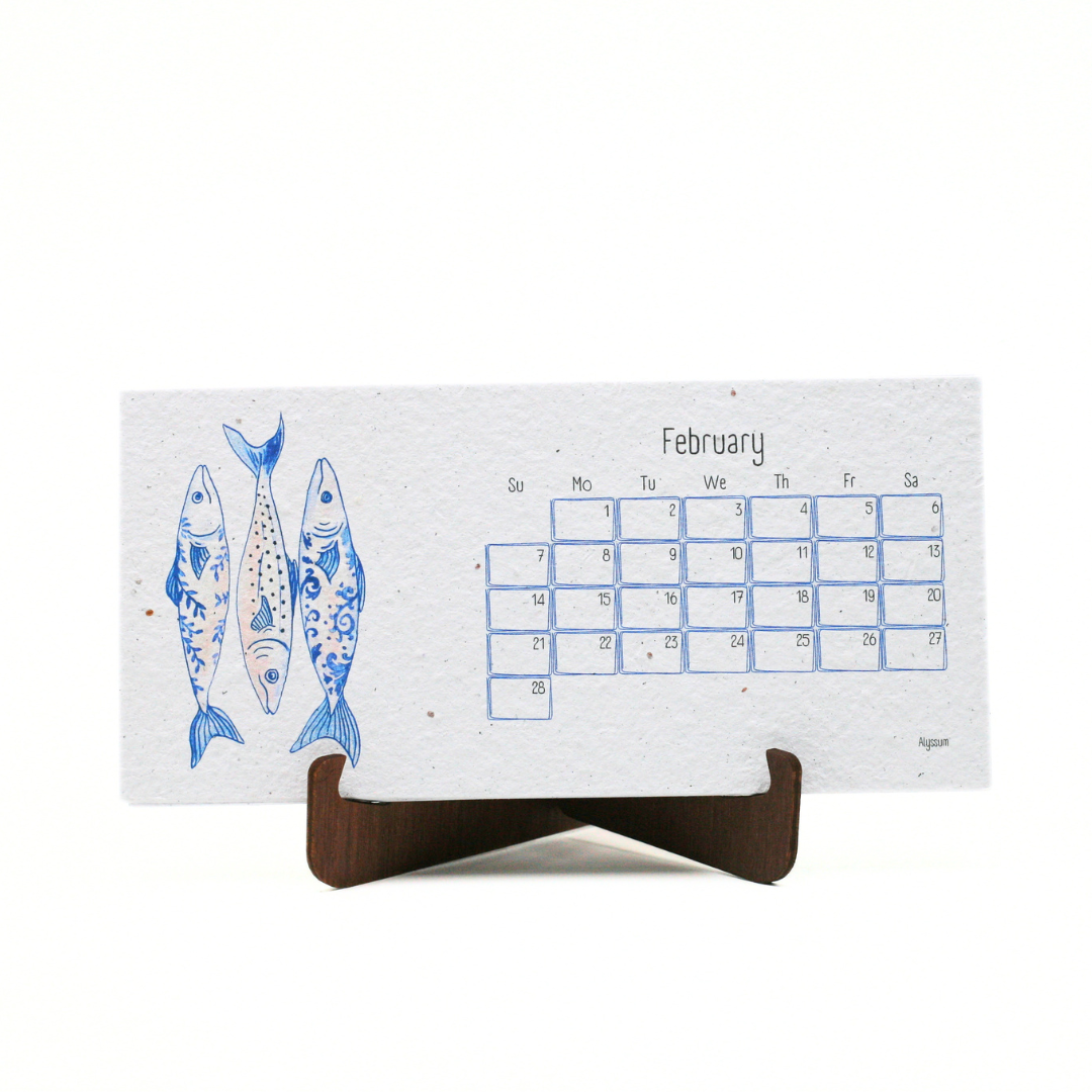 Moments Seed Paper 2027 Calendar