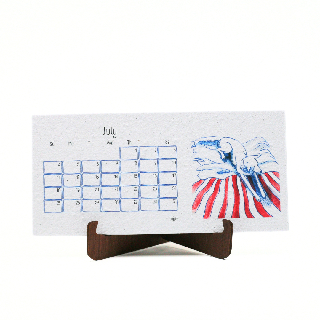 Moments Seed Paper 2027 Calendar