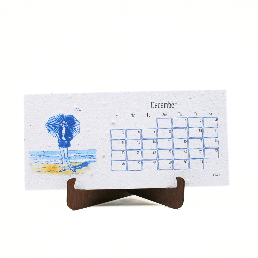 Moments Seed Paper 2027 Calendar