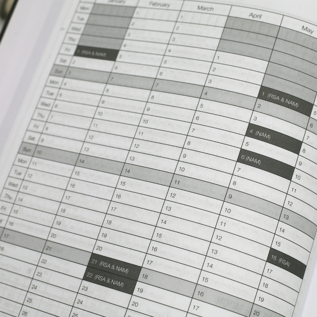 Nappa A4 Diary 2027