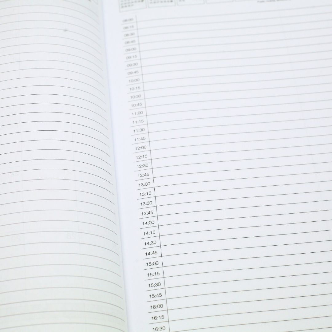 Nappa A4 Diary 2025 Page A Day With Debossed Padded Cover The Papery