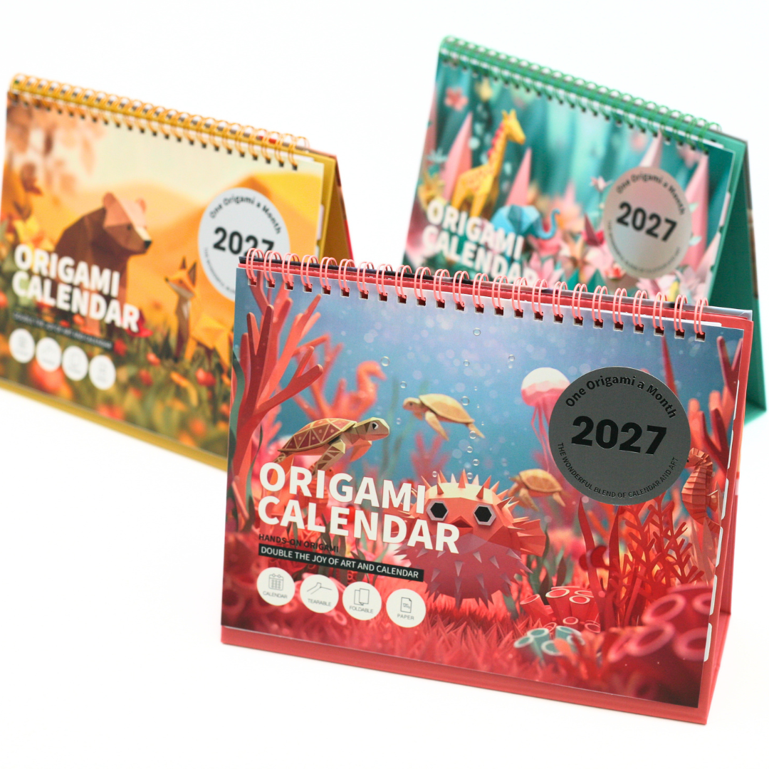 Origami 2027 Tent Calendars
