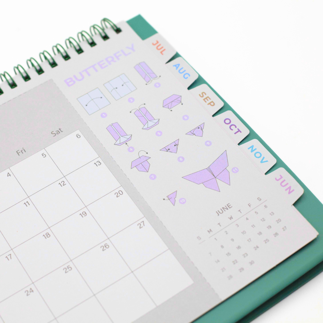 Origami 2026 Tent Calendar