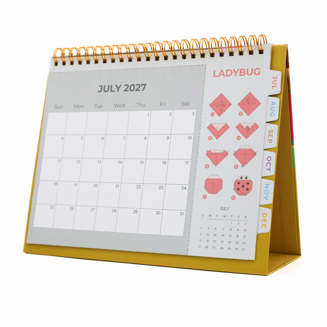 Origami 2027 Tent Calendars