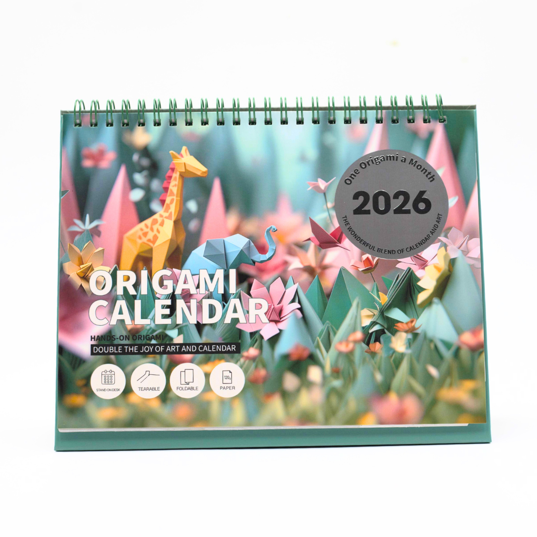 Origami 2026 Tent Calendar