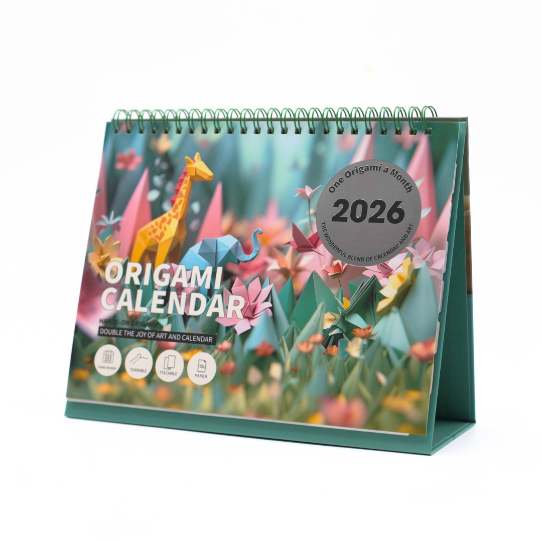 Origami 2026 Tent Calendar