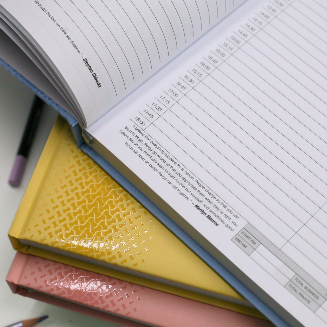 Pastel A4 Diary 2027